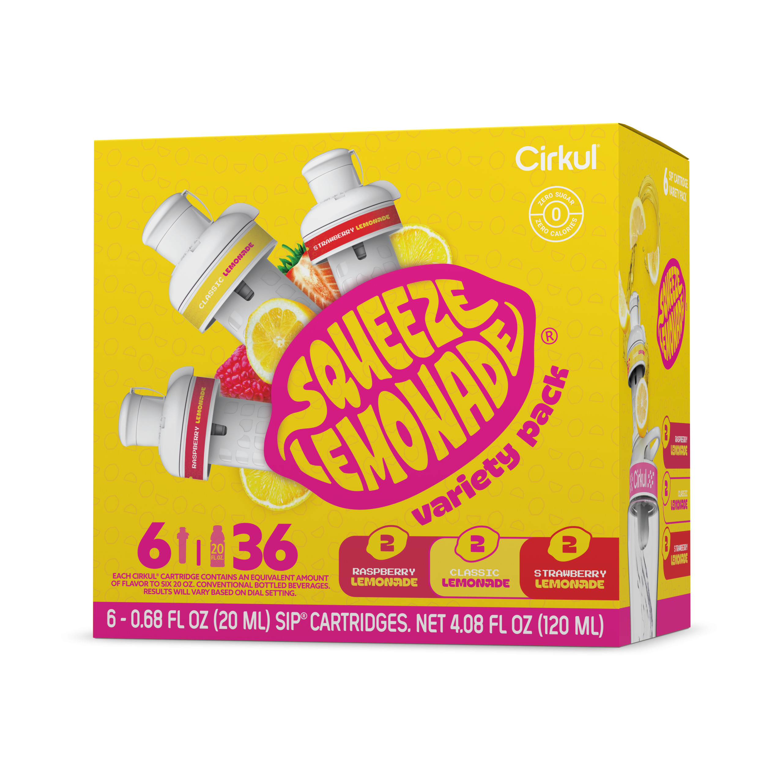Squeeze Lemonade® 6-Pack Variety Pack